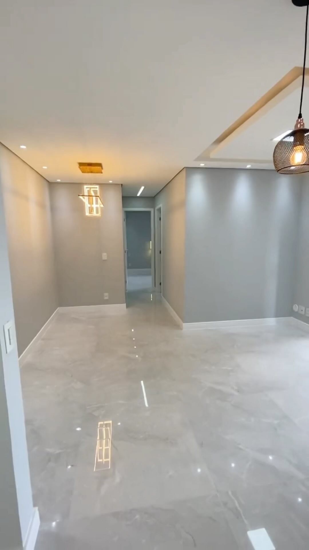 Polished flooring